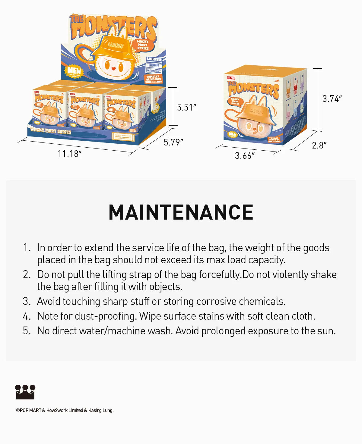 LABUBU Wacky Mart Series-Tumbler Blind Box