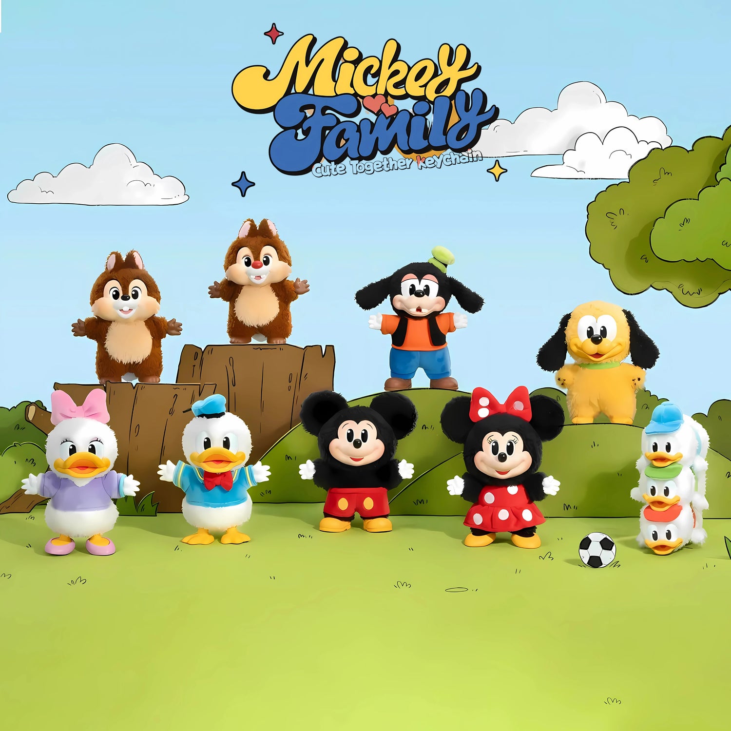 MICKY FAMILY CUTE TOGETHER