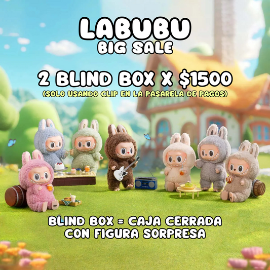 LABUBU SPRING SALE: 2 BLIND BOX POR $1450 PESOS