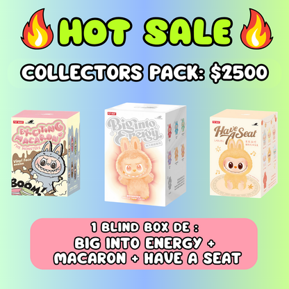 HOT SALE 'COLLECTORS PACK': 3 BLIND BOX POR $2,500 PESOS