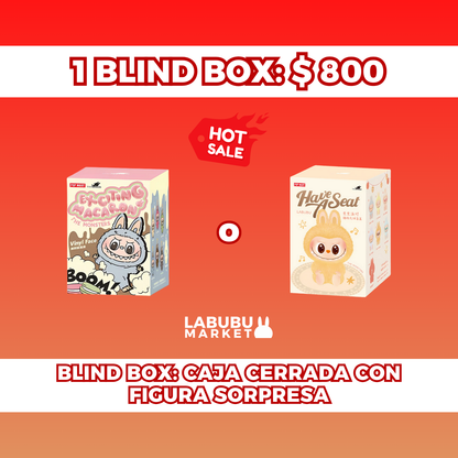 HOT SALE 'SINGLE BOX PACK': 1 BLIND BOX POR $800.00 PESOS